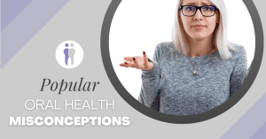 Woman Shrugging Popular Oral Health Misconceptions